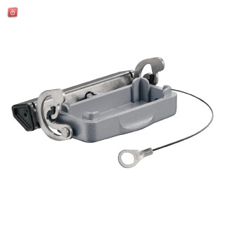 WEIDMÜLLER / 1665890000 / HDC 10A DODL 1LB / Gehäuse (Industriesteckverbinder), Deckel für Gehäuseoberteile, / EAN 4008190422929