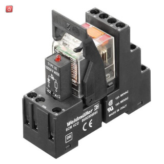 WEIDMÜLLER / 7940007118 / RCMKIT 230VAC 4CO LE / Koppelrelais, 230 V AC, LED rot, 4 Wechsler mit Prüftaste (AgNi) , 240 / EAN 4032248474738