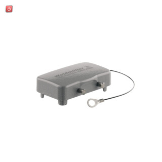 WEIDMÜLLER / 1665230000 / HDC 10B DODQ 4BO / Gehäuse (Industriesteckverbinder), Deckel für Gehäuseunterteile, / EAN 4008190421939