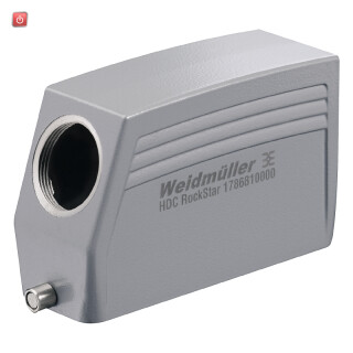 WEIDMÜLLER / 1786810000 / HDC 64D TSLU 1M32G / Gehäuse (Industriesteckverbinder), Kabeleingang seitlich, / EAN 4032248204052