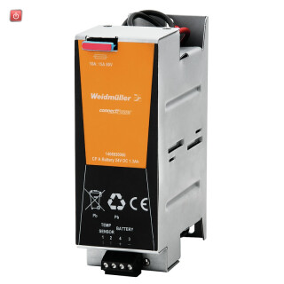 WEIDMÜLLER / 1406930000 / CP A BATTERY 24V DC1 / Batterie (USV), 24 V DC, 1.3 Ah / EAN 4050118221978