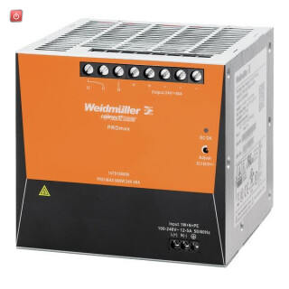 WEIDMÜLLER / 1478270000 / PRO MAX 960W 48V 20A / Gleichstromversorgung, 960 W, 20 A @ 60 °C / EAN 4050118286083