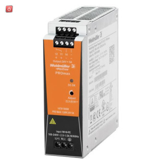 WEIDMÜLLER / 1478230000 / PRO MAX 120W 12V 10A / Gleichstromversorgung, 120 W, 10 A @ 60 °C / EAN 4050118286205