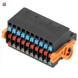 WEIDMÜLLER / 1000570000 / BL-I/O 3.50/30LR PNP / Leiterplattensteckverbinder (Leiteranschluss), 160 V, 2.2 A, Raster in / EAN 4032248838073