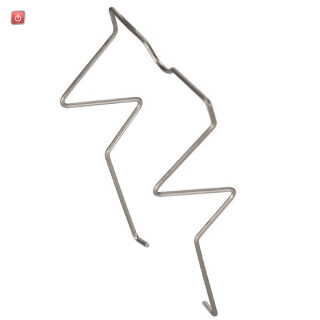 WEIDMÜLLER / 1220260000 / DRW/DRH CLIP M / Haltebügel (Relais), Metall, D-SERIES DRW / DRH / EAN 4032248999576