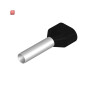 WEIDMÜLLER / 9037330000 / H6,0/29 ZH SW / Aderendhülse, Zwillings-Aderendhülse, 6 mm², Abisolierlänge: 24 mm, / EAN 4008190492809