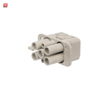 WEIDMÜLLER / 1003160000 / HDC HQ 4/2 FC / Kontakteinsatz (Industriesteckverbinder), Buchse, 690 V, 40 A, / EAN 4032248698158