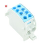 WEIDMÜLLER / 1561640000 / WPD 102 2X35/2X25 BL / Potentialverteilerklemme, Schraubanschluss, blau, 35 mm², 202 A, 1000 / EAN 4050118366570