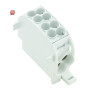 WEIDMÜLLER / 1560730000 / WPD 101 2X25/2X16 GY / Potentialverteilerklemme, Schraubanschluss, lichtgrau, 25 mm², 152 A, / EAN 4050118365818