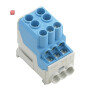 WEIDMÜLLER / 1561920000 / WPD 100 2X25/6X10 BL / Potentialverteilerklemme, Schraubanschluss, blau, 25 mm², 101 A, 1000 / EAN 4050118367119
