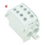 WEIDMÜLLER / 1561770000 / WPD 103 2X70/2X50 GY / Potentialverteilerklemme, Schraubanschluss, lichtgrau, 70 mm², 300 A, / EAN 4050118366693