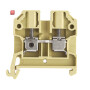 WEIDMÜLLER / 0443660000 / SAK 4/35 / Durchgangs-Reihenklemme, Schraubanschluss, beige/gelb, 4 mm², 32 A, / EAN 4008190019990