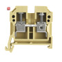 WEIDMÜLLER / 0380560000 / SAK 6/35 PA / Durchgangs-Reihenklemme, Schraubanschluss, beige/gelb, 6 mm², 41 A, / EAN 4008190134648