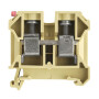 WEIDMÜLLER / 0380660000 / SAK 16/35 PA / Durchgangs-Reihenklemme, Schraubanschluss, beige/gelb, 16 mm², 76 A, / EAN 4008190118204
