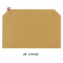WEIDMÜLLER / 0191320000 / AP SAKS1+3 KRG / Abschlussplatte (Klemmen), dunkelbeige, gelb, Höhe: 54 mm, Breite: 3 / EAN 4008190031688