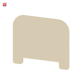 WEIDMÜLLER / 0302860000 / TW SAK2.5 / Trennwand (Klemmen), beige, Höhe: 50 mm, Breite: 1.5 mm, V-2, PA 66 / EAN 4008190032968