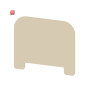 WEIDMÜLLER / 0302860000 / TW SAK2.5 / Trennwand (Klemmen), beige, Höhe: 50 mm, Breite: 1.5 mm, V-2, PA 66 / EAN 4008190032968
