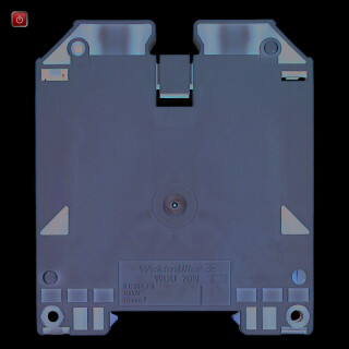 WEIDMÜLLER / 9512190000 / WDU 70N/35 / Durchgangs-Reihenklemme, Schraubanschluss, dunkelbeige, 70 mm², 192 A, / EAN 4008190403874