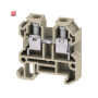 WEIDMÜLLER / 0294360000 / AKZ 4 / Durchgangs-Reihenklemme, Schraubanschluss, dunkelbeige, 4 mm², 32 A, / EAN 4008190054625