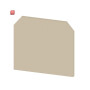 WEIDMÜLLER / 0294460000 / AP AKZ4 / Abschlussplatte (Klemmen), dunkelbeige, Höhe: 27 mm, Breite: 1.5 mm, / EAN 4008190466268