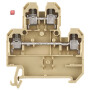 WEIDMÜLLER / 0590160000 / DK 4Q/35 / Mehrstock-Reihenklemme, Schraubanschluss, beige/gelb, 4 mm², 500 V, / EAN 4008190103521