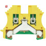 WEIDMÜLLER / 1010000000 / WPE 2.5 / Schutzleiter-Reihenklemme, Schraubanschluss, grün / gelb, 2.5 mm², 800 / EAN 4008190143640