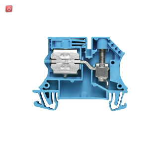 WEIDMÜLLER / 1010980000 / WNT 10 10X3 / Neutralleiter-Reihenklemme, Schraubanschluss, 10, 400 V, 57 A, TS 35, / EAN 4008190153540