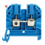 WEIDMÜLLER / 0443680000 / SAK 4/35 BL / Durchgangs-Reihenklemme, Schraubanschluss, blau, 4 mm², 32 A, 800 V, / EAN 4008190003869