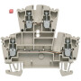 WEIDMÜLLER / 1021500000 / WDK 2.5 / Mehrstock-Reihenklemme, Schraubanschluss, dunkelbeige, 2.5 mm², 400 V, / EAN 4008190169527