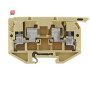 WEIDMÜLLER / 0376860000 / ASK 1/15 / Sicherungs-Reihenklemme, Schraubanschluss, beige, 4 mm², 6.3 A, 500 V, / EAN 4008190141202