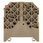 WEIDMÜLLER / 1059000000 / WEW 35/1 / Endwinkel, dunkelbeige, TS 35, V-2, Wemid, Breite: 12 mm, 100 °C / EAN 4008190172282