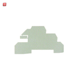 WEIDMÜLLER / 1067700000 / WAP WDL2.5/S / Abschlussplatte (Klemmen), dunkelbeige, Höhe: 94.5 mm, Breite: 1.5 mm, / EAN 4008190059316