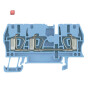 WEIDMÜLLER / 1608550000 / ZDU 2.5/3AN BL / Durchgangs-Reihenklemme, Zugfederanschluss, blau, 2.5 mm², 24 A, 800 / EAN 4008190077310