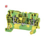 WEIDMÜLLER / 1608640000 / ZPE 2.5 / Schutzleiter-Reihenklemme, Zugfederanschluss, grün / gelb, 2.5 mm², / EAN 4008190076733