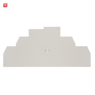 WEIDMÜLLER / 1745420000 / AP ZDTR2.5 / Abschlussplatte (Klemmen), dunkelbeige, Höhe: 116 mm, Breite: 1.5 mm, / EAN 4032248002788