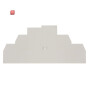 WEIDMÜLLER / 1745420000 / AP ZDTR2.5 / Abschlussplatte (Klemmen), dunkelbeige, Höhe: 116 mm, Breite: 1.5 mm, / EAN 4032248002788