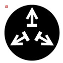 EATON / 218181 / Tastenplatte, flach schwarz, Symbol...