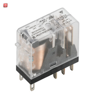 WEIDMÜLLER / 7760056334 / DRI424730L / Miniatur-Industrierelais, 230 V AC, LED rot, 2 Wechsler (AgSnO) , 250 / EAN 6944169739811