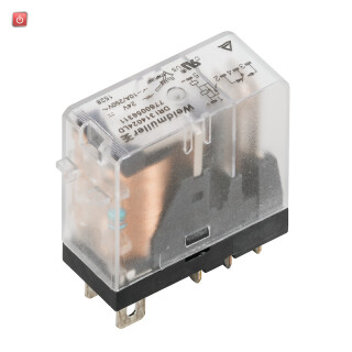 WEIDMÜLLER / 7760056313 / DRI314110LD / Miniatur-Industrierelais, 110 V DC, LED grün, Freilaufdiode, 1 / EAN 6944169740183