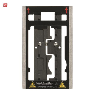 WEIDMÜLLER / 1341120000 / INLAY CC-M UNIVERSAL / Inlay (Gerätemarkierung), Markierertyp: Diverse, Ausführung: Aufnahme / EAN 4050118145458