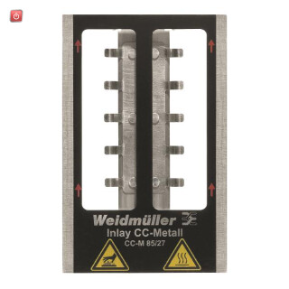 WEIDMÜLLER / 1341050000 / INLAY CC-M 85/27 / Inlay (Gerätemarkierung), Markierertyp: CC-M 85/27, Ausführung: / EAN 4050118145168