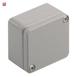 WEIDMÜLLER / 9529090000 / KLIPPON K0 RAL7001 / Metallgehäuse, Breite: 50 mm, Höhe: 45 mm, Tiefe: 30 mm, / EAN 4008190918002