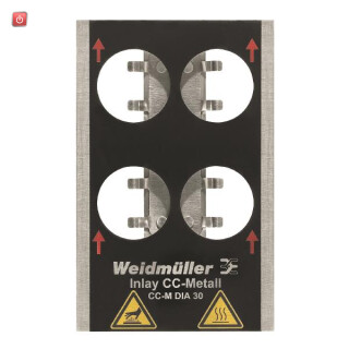 WEIDMÜLLER / 1341100000 / INLAY CC-M DIA 30 / Inlay (Gerätemarkierung), Markierertyp: CC-M DIA 30, Ausführung: / EAN 4050118145199