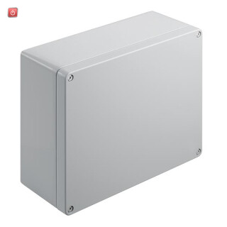 WEIDMÜLLER / 9529270000 / KLIPPON K71 RAL7001 / Metallgehäuse, Breite: 280 mm, Höhe: 230 mm, Tiefe: 111 mm, / EAN 4008190919054