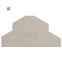 WEIDMÜLLER / 1394050000 / ZAP/TW ZDK2.5-2/4AN / Trennwand (Klemmen), dunkelbeige, Höhe: 104 mm, Breite: 1.5 mm, V-0, / EAN 4050118301281