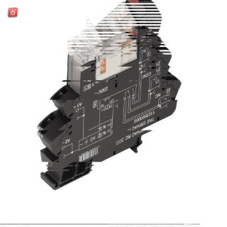 WEIDMÜLLER / 1123920000 / TRZ 120VAC RC 2CO AU / Koppelrelais, 120 V AC +/-10 %, LED grün, 2 Wechsler (AgNi vergoldet) / EAN 4032248905973