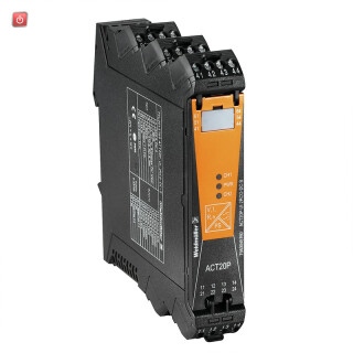 WEIDMÜLLER / 7940045760 / ACT20P-UI-2RCO-DC-S / Grenzwertgeber, Eingang: Temperatur, R,U,I, Relaisausgang, Versorgung / EAN 4050118278507