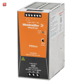 WEIDMÜLLER / 1469590000 / PRO ECO 240W 48V 5A / Gleichstromversorgung, 240 W, 5 A bei 55 °C / EAN 4050118275773