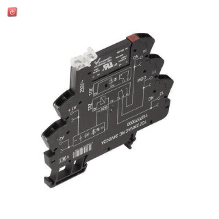 WEIDMÜLLER / 1127120000 / TOZ 230VAC RC 48VDC0 / Halbleiterrelais, 230 V AC +/-10 %, Gleichrichter, RC-Glied, 3...48 V / EAN 4032248909193
