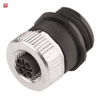 WEIDMÜLLER / 1460300000 / SAIB-WDF-3+PE-M20-S- / Sensor-Aktor-Adapter, Polzahl: 4, Codierung: S-coded, M12, 630 V / EAN 4050118266191